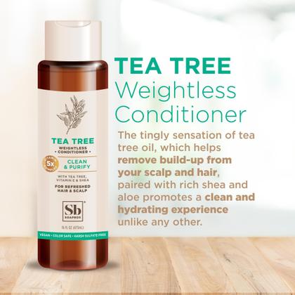 Imagem de Conjunto de shampoo e condicionador Soapbox com óleo de melaleuca 1L