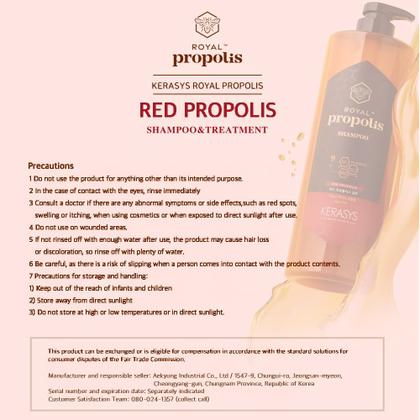 Imagem de Conjunto de shampoo Kerasys Royal Propolis Red Volume 1L