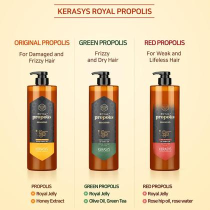Imagem de Conjunto de shampoo Kerasys Royal Propolis Red Volume 1L