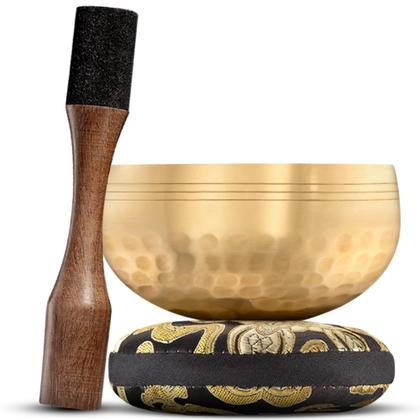 Imagem de Conjunto de Singing Bowl Tibetano Silent Mind - com Almofada, Martelo e Guia