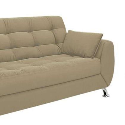 Conjunto de Sofá 2 e 3 Lugares Larissa Suede Bege - Mobly Imagem de Conjunto de Sofá 2 e 3 Lugares Larissa Suede Bege