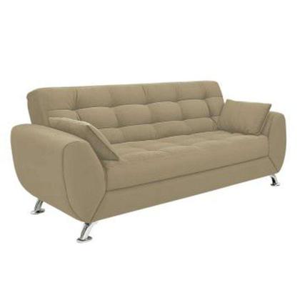 Conjunto de Sofá 2 e 3 Lugares Larissa Suede Bege - Mobly Imagem de Conjunto de Sofá 2 e 3 Lugares Larissa Suede Bege