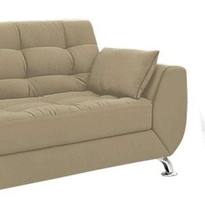 Conjunto de Sofá 2 e 3 Lugares Larissa Suede Bege - Mobly Imagem de Conjunto de Sofá 2 e 3 Lugares Larissa Suede Bege