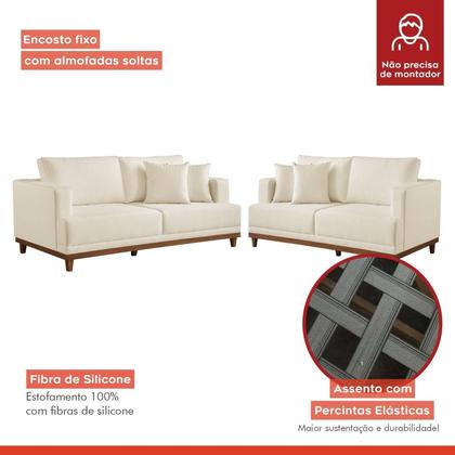 Conjunto de Sofá 2 e 3 Lugares M175 - Estofados Martins Imagem de Conjunto de Sofá 2 e 3 Lugares M175