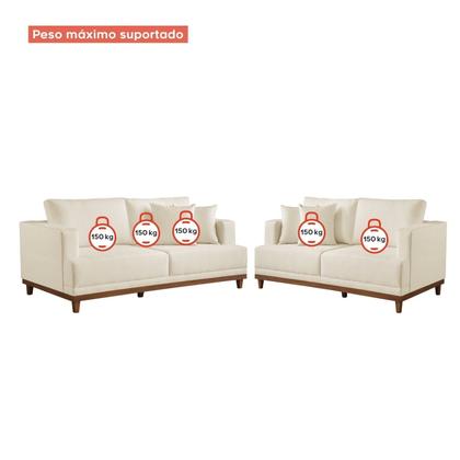 Conjunto de Sofá 2 e 3 Lugares M175 - Estofados Martins Imagem de Conjunto de Sofá 2 e 3 Lugares M175