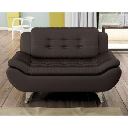 Imagem de Conjunto de Sofá 2 e 3 Lugares New Passion Café