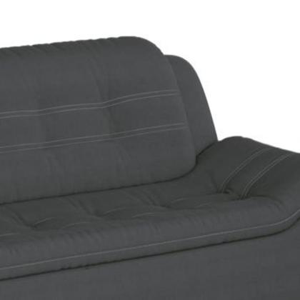 Imagem de Conjunto de Sofá 2 e 3 Lugares New Passion Suede Cinza