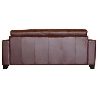 Imagem de Conjunto de Sofá 2 e 3 Lugares Sala de Estar Estocolmo Couro Caramelo - Gran Belo