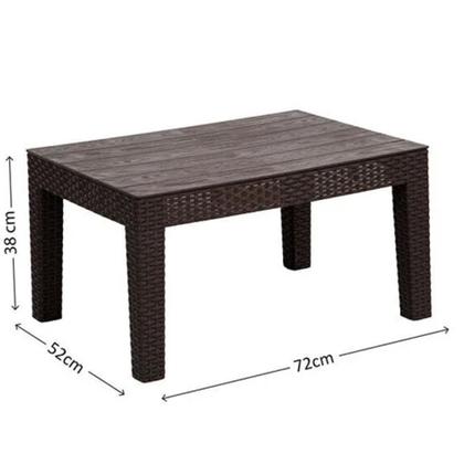 Imagem de Conjunto de Sofá 5 Lugares para Jardim Área Externa Rattan D7home
