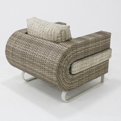 Imagem de Conjunto de Sofá Begônia Completo com 2 Poltronas Área Externa e Interna