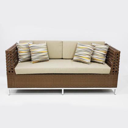 Imagem de Conjunto de Sofá Completo Modelo Tulipa Fibra Sintética