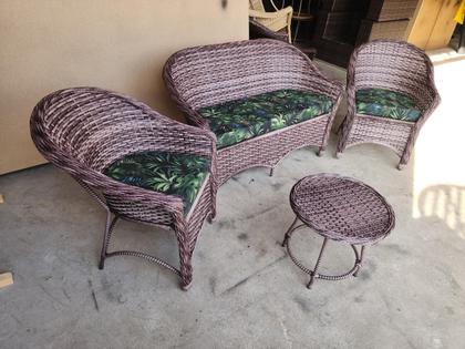 Imagem de Conjunto de sofá e poltronas area externa