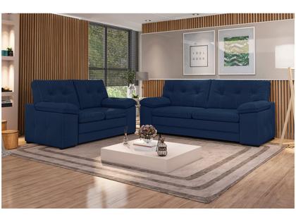 Imagem de Conjunto de Sofás 2 e 3 Lugares Gênova BestHouse