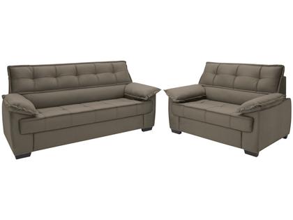 Imagem de Conjunto de Sofás 2 e 3 Lugares Lisboa Linoforte