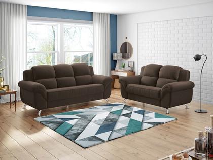 Conjunto de Sofás 2 e 3 Lugares Marselha Linoforte Imagem de Conjunto de Sofás 2 e 3 Lugares Marselha Linoforte