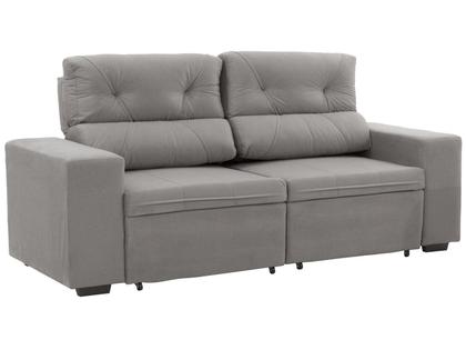 Imagem de Conjunto de Sofás 2 e 3 Lugares Retrátil e