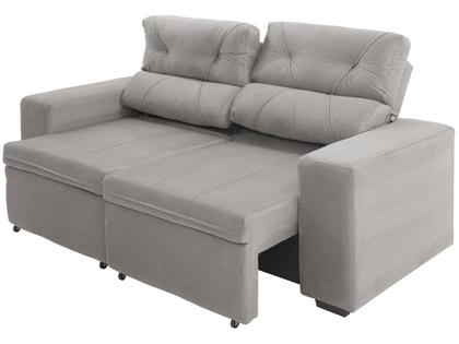 Imagem de Conjunto de Sofás 2 e 3 Lugares Retrátil e