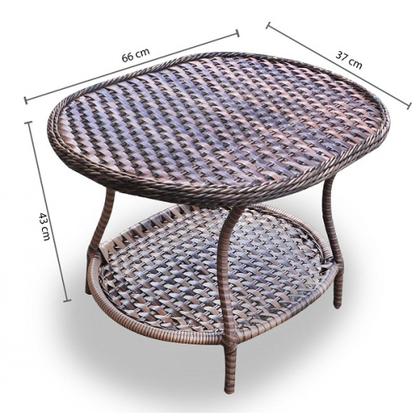 Imagem de Conjunto de Sofás Fibra Sintética Tóquio - 1 Sofá 2L + 2 Poltronas + 1 Mesa Centro - Tecido Duna Cru