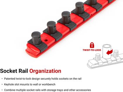 Imagem de Conjunto de soquetes TEKTON SHD92102 1/2", unidade de 6 pontos, 15 peças