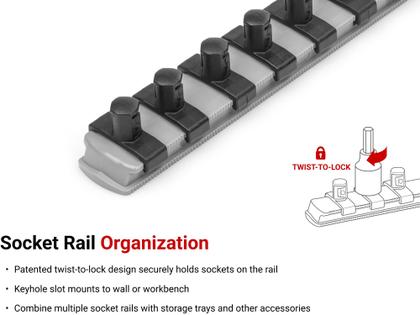 Imagem de Conjunto de soquetes Torx Bit TEKTON 3/8" Drive de 12 peças (T10-T60)