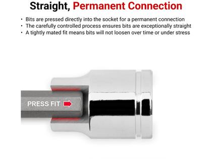 Imagem de Conjunto de soquetes Torx Bit TEKTON 3/8" Drive de 12 peças (T10-T60)