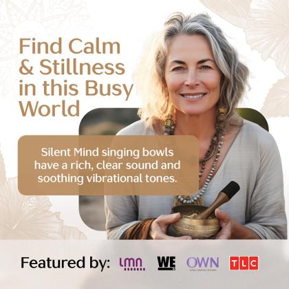 Imagem de Conjunto de Taças Tibetanas Silent Mind Om Mani Padme Hum