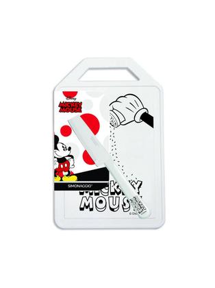 Imagem de Conjunto de Talheres com Tábua para Corte e Faca Simonaggio Disney - Minnie e Mickey - 38 Pçs