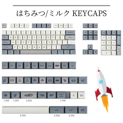Imagem de Conjunto de teclas Guffercty kred XDA Profile 137 PBT para Cherry Mx