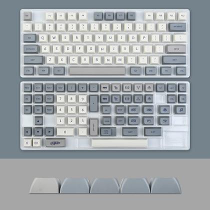 Imagem de Conjunto de teclas Guffercty kred XDA Profile 137 PBT para Cherry Mx