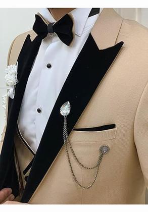 Imagem de Conjunto de ternos formais Tesscy Teen Boys Sage Green, tamanho 20 a 5 peças