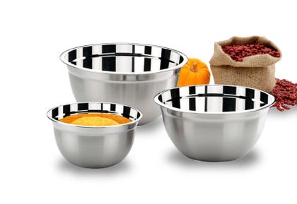 Imagem de Conjunto de tigelas inox  suprema brinox