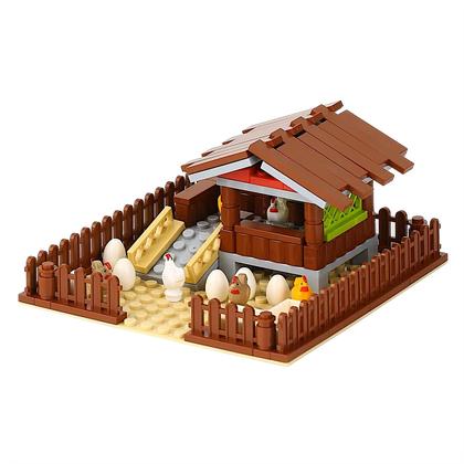 Imagem de Conjunto de tijolos Building Block General Jim's Chicken Coop 122 unidades