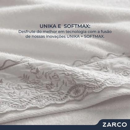 Imagem de Conjunto De Toalhas Com Bordado 5 Peças Banho Rosto e Piso 100% Algodão 500g/m² Unika e Softmax Antônia Banho Karsten