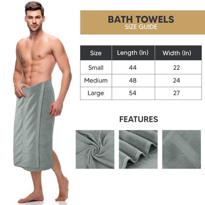 Imagem de Conjunto de toalhas de banho Utopia Towels 100% algodão fiado em anel, 600 g/m2, pacote com 4