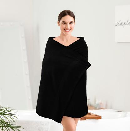 Imagem de Conjunto de toalhas de banho Utopia Towels, pacote com 4, 100% algodão, 600 g/m2 (70 x 140 cm)