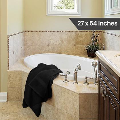 Imagem de Conjunto de toalhas de banho Utopia Towels, pacote com 4, 100% algodão, 600 g/m2 (70 x 140 cm)