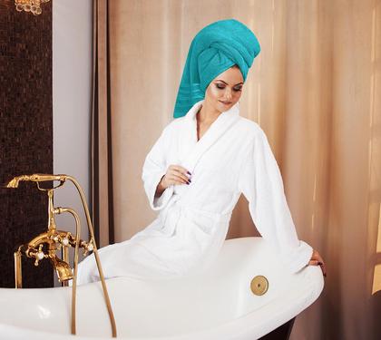 Imagem de Conjunto de toalhas Utopia Towels, 8 peças, 600 g/m2, algodão fiado