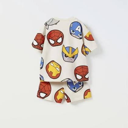 Imagem de Conjunto de Treino Infantil com Design de Desenhos Animados - Verão 2024