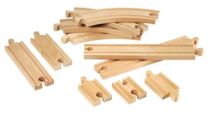 Imagem de Conjunto de Trem BRIO World 33401 - Expansão para Iniciantes (11 Peças)