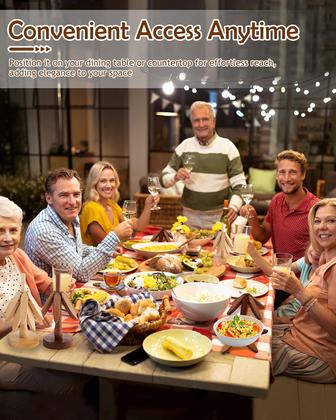 Imagem de Conjunto de Trivet de Madeira FONYICK - Design de Árvore de Natal em Beechwood