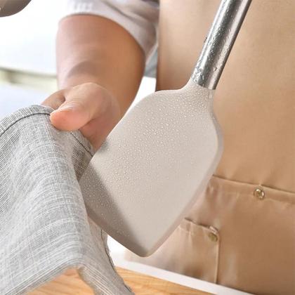Imagem de Conjunto De Utensílios De Cozinha De Silicone Resistente Ao Calor Com 15 Peças, Cabo De Madeira,
