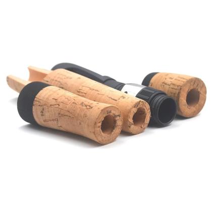 Imagem de Conjunto De Vara De Pesca Giratória Com Cabo De Cortiça Composto E Suporte Para Carretilha MNFT 1