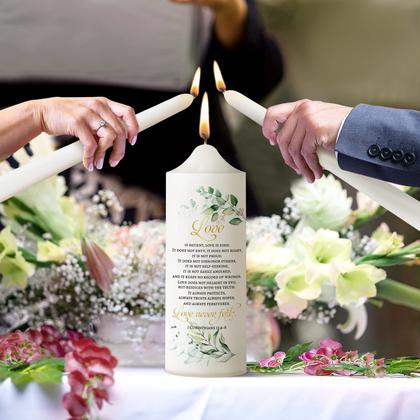 Imagem de Conjunto de velas Wedding Unity Frienda Unity para casamento