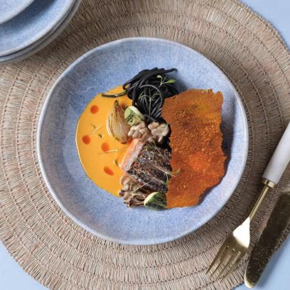 Imagem de Conjunto de Xícara de Cafezinho com Pires 06 Peças Bio Wave Porto Brasil