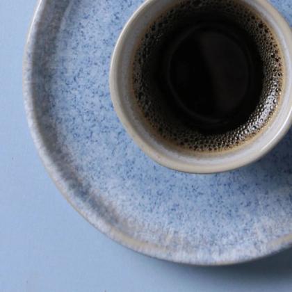 Imagem de Conjunto de Xícara de Cafezinho com Pires 06 Peças Bio Wave Porto Brasil