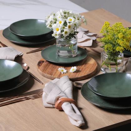 Imagem de Conjunto de Xícara de Cafezinho com Pires 06 Peças Orgânico Arauco Porto Brasil