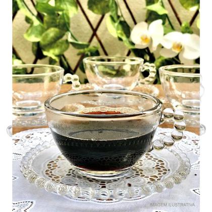 Imagem de Conjunto de Xícara de Chá 180 ml Pearl Clear com 4 Peças Wolff