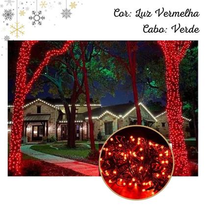 Imagem de Conjunto Decorativo Natalino Pisca-Pisca com 100 Led (10 metros)
