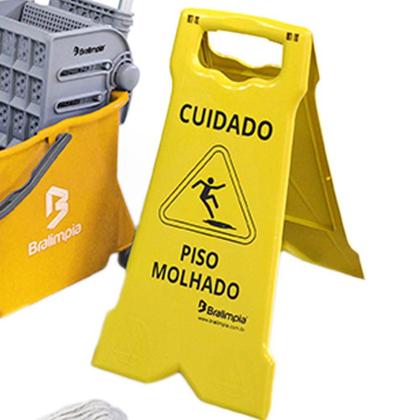 Imagem de Conjunto Doblo 20 Flex Amarelo Para Limpeza Completa BRALIMPIA