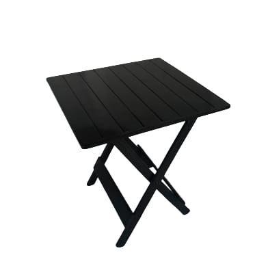 Imagem de Conjunto Dobrável de Mesa com 4 cadeiras - Preto